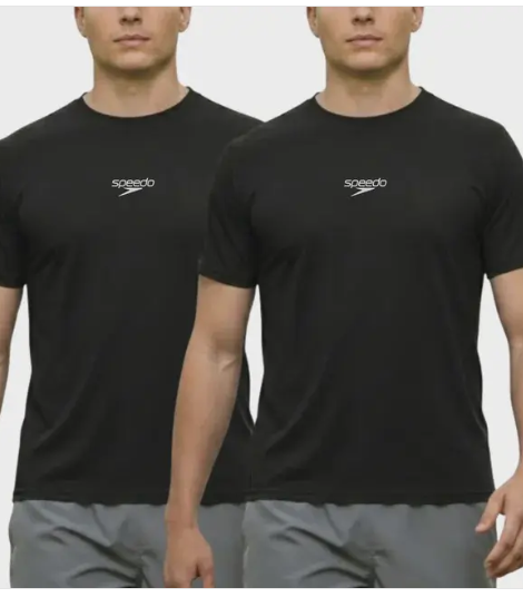 Kit 2 Camisetas Speedo Dry Fit Masculino