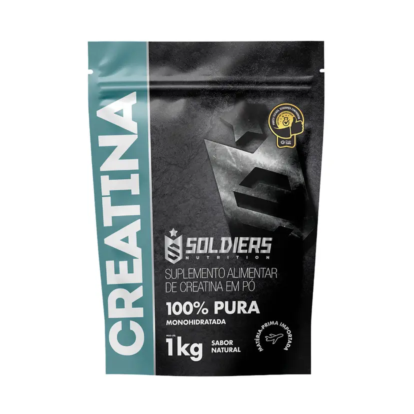 Creatina Suplemento Monohidratada Soldiers Nutrition